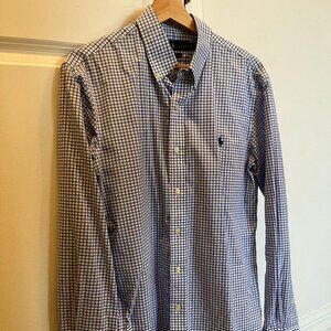Ralph Lauren Blue Gingham Shirt